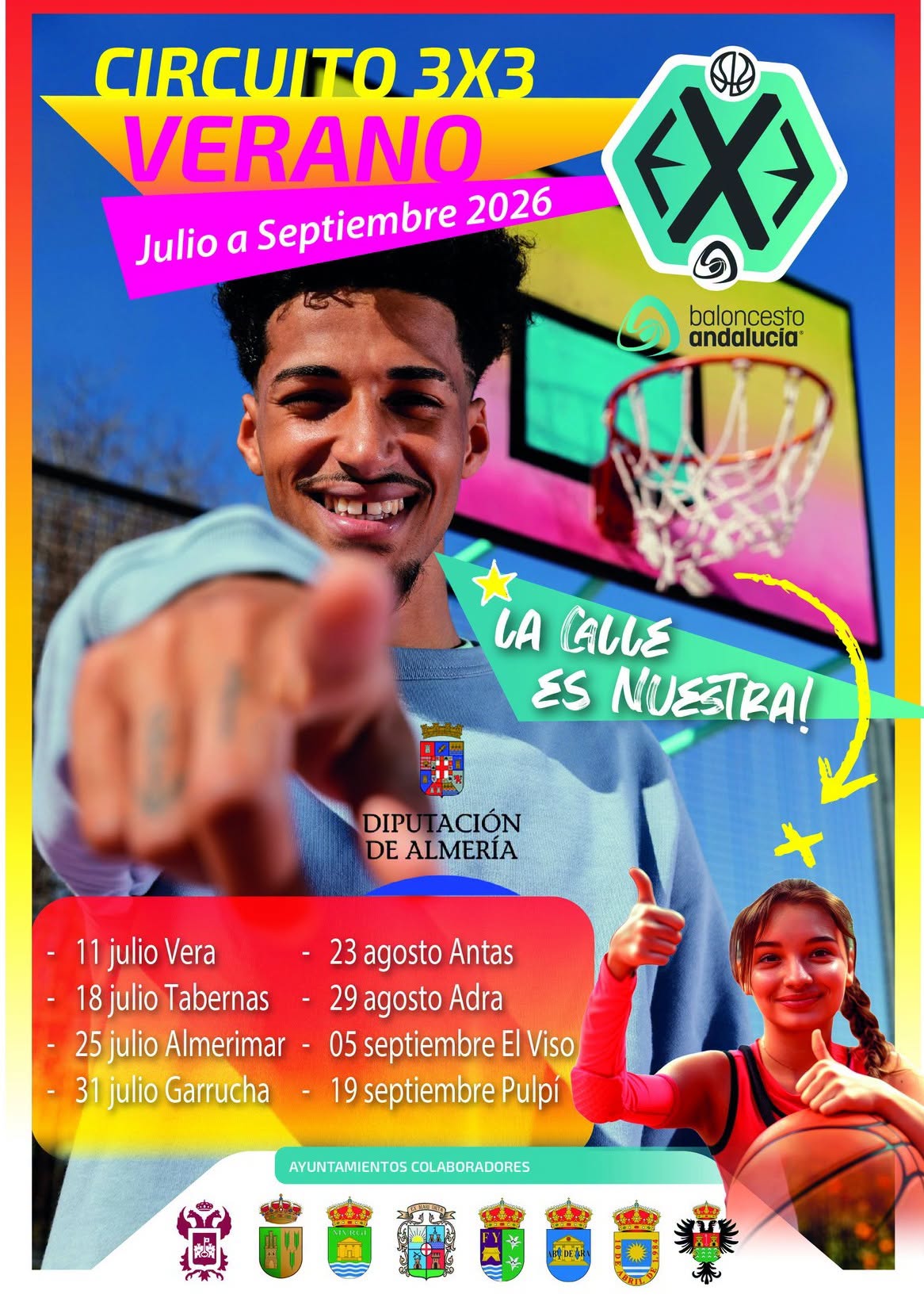 Circuito Baloncesto 3x3 Costa de Almería. Antas 23-08-26