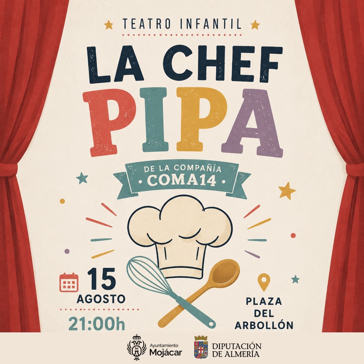 La Chef Pipa, Teatro infantil 